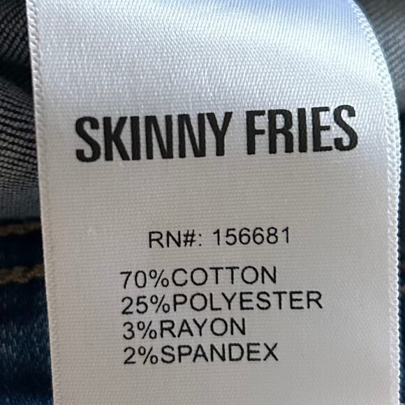 Biba Stunning Distressed Denim Jacket with Gold Crest Patches, Size S - Picture 9 of 10